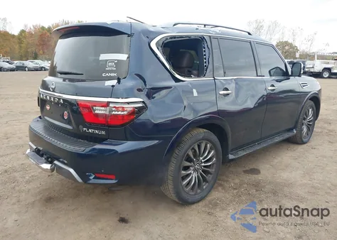 2023 Nissan Armada Platinum 4Wd from USA, damaged, VIN JN8AY2DB0P9833716